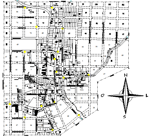 82 Na Figura 21 é apresentado o mapa com a localização dos Ecopontos propostos no perímetro urbano do