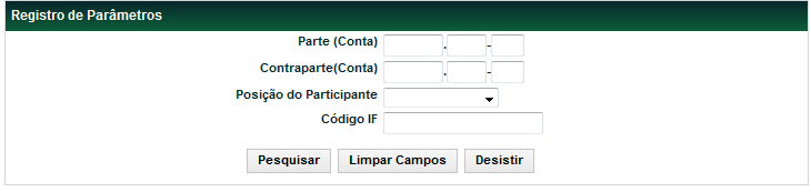 Registro de Parâmetros Termo > Termo com Fluxo > Registro de Parâmetros Visão Geral Nesta função, é possível registrar os parâmetros do Termo com Fluxo após a realização do Registro do Contrato.