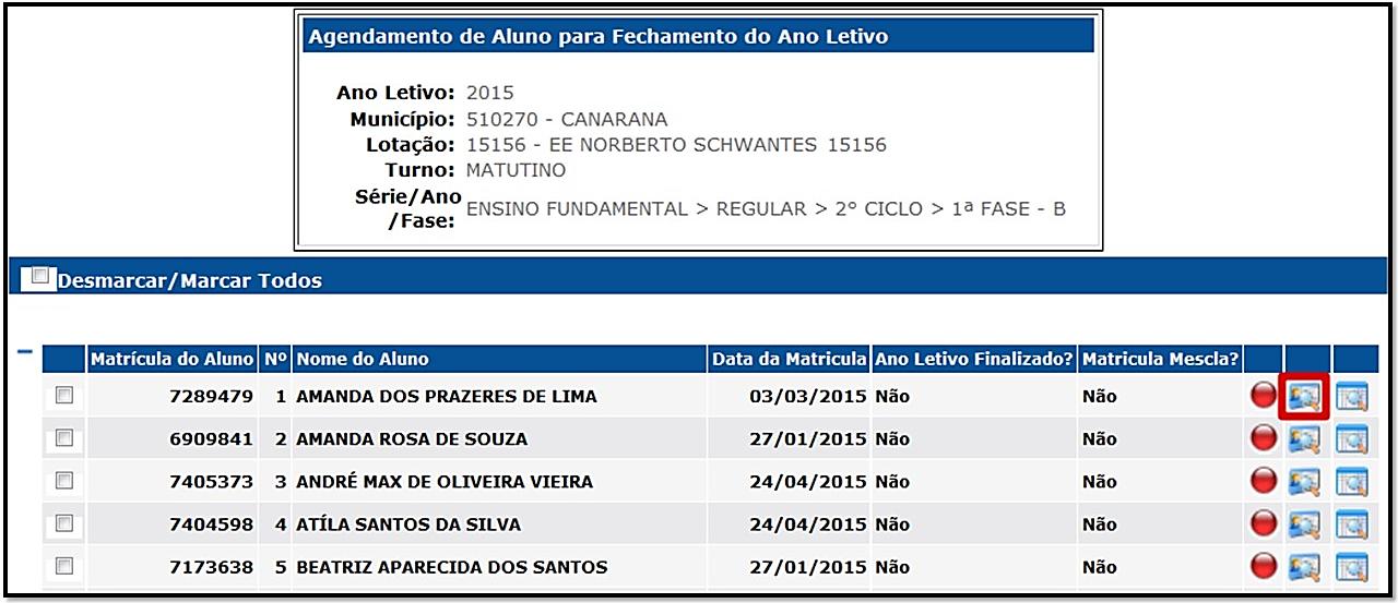 verificar inconsistências.