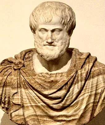 Aristóteles - 384 a.c. - 322 a.c. Filósofo grego, aluno de Platão, professor de Alexandre o Grande.