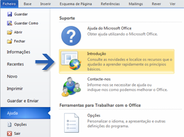 Como começar a trabalhar com o Word 2010 Se já utiliza o Microsoft Word 2003 há muito tempo, não terá quaisquer dúvidas sobre onde encontrar os comandos e os botões de barra de ferramentas do Word