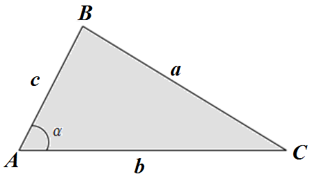Lei dos Cossenos A lei dos cossenos também serve para qualquer triângulo!