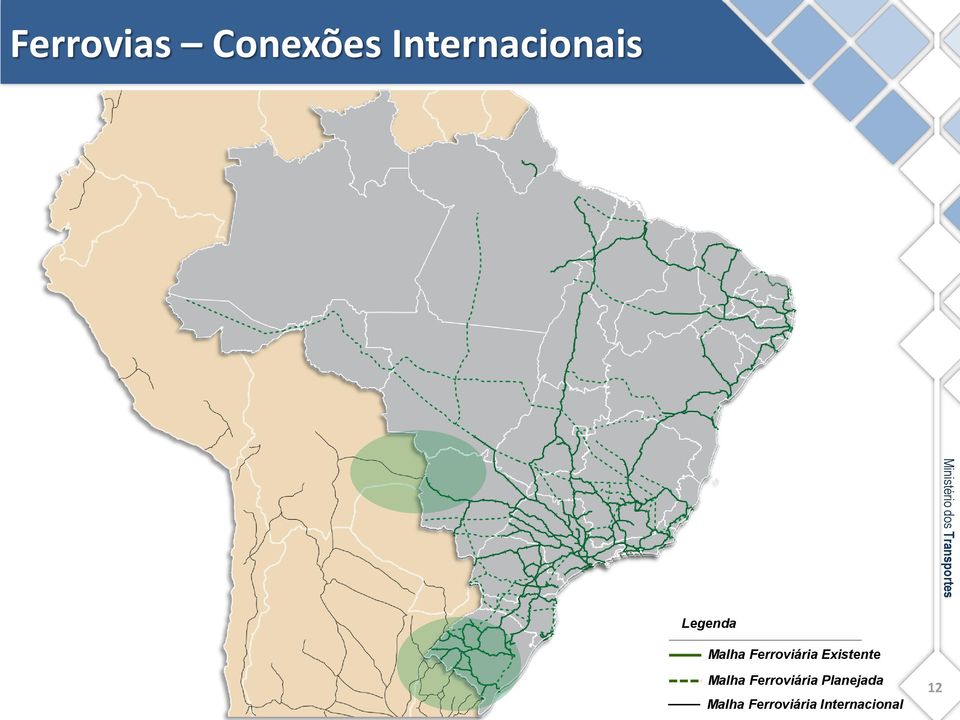 Ferroviária Existente Malha