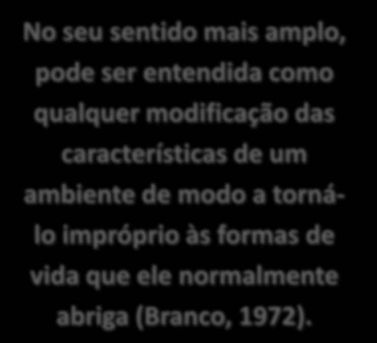 características de um ambiente de modo a tornálo