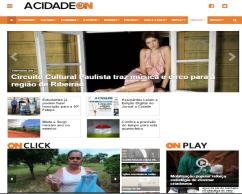 ACidade ON é um portal de notícias que tem como principal objetivo produzir reportagens, promover debate de ideias e democratizar a informação sobre assuntos diretamente ligados ao cotidiano dos