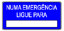 d) Sinalização para Produtos Perigosos: A sinalização específica para produtos perigosos na rodovia, de acordo com o Plano Geral de Sinalização do DNIT, deve ser efetuada pela adoção de placas