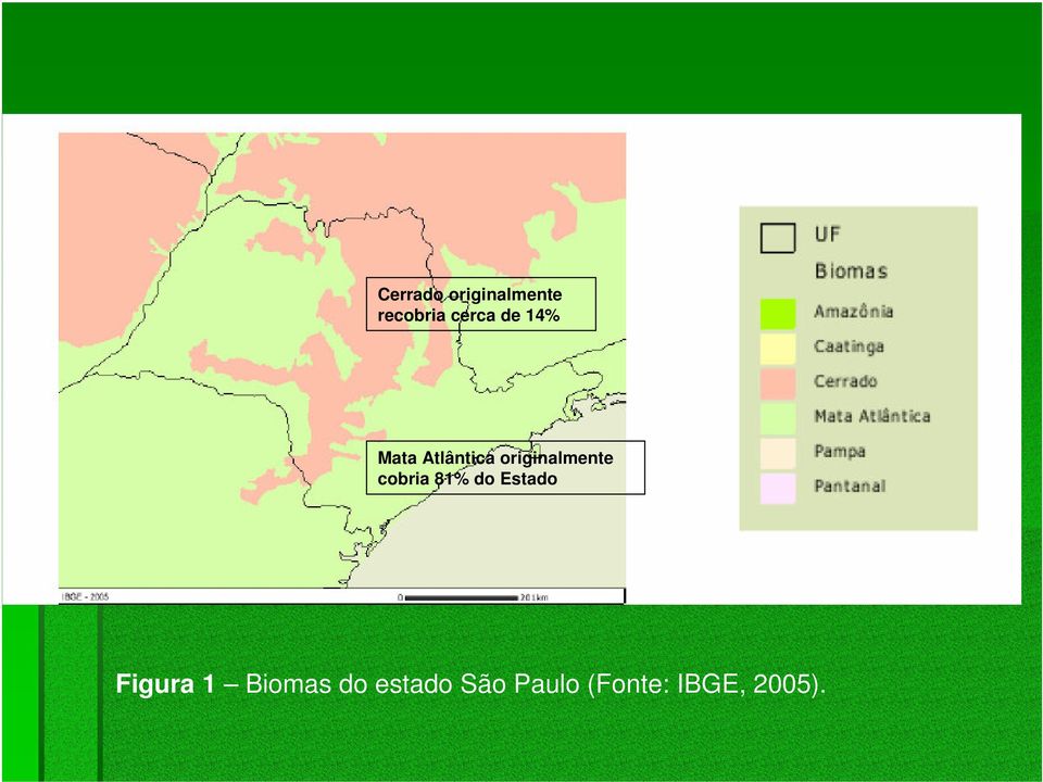 cobria 81% do Estado Figura 1 Biomas