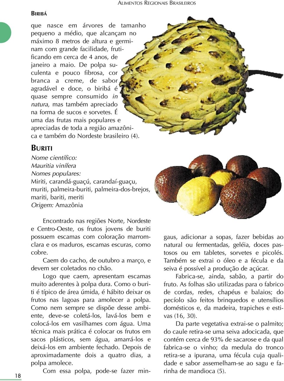 É uma das frutas mais populares e apreciadas de toda a região amazônica e também do Nordeste brasileiro (4).