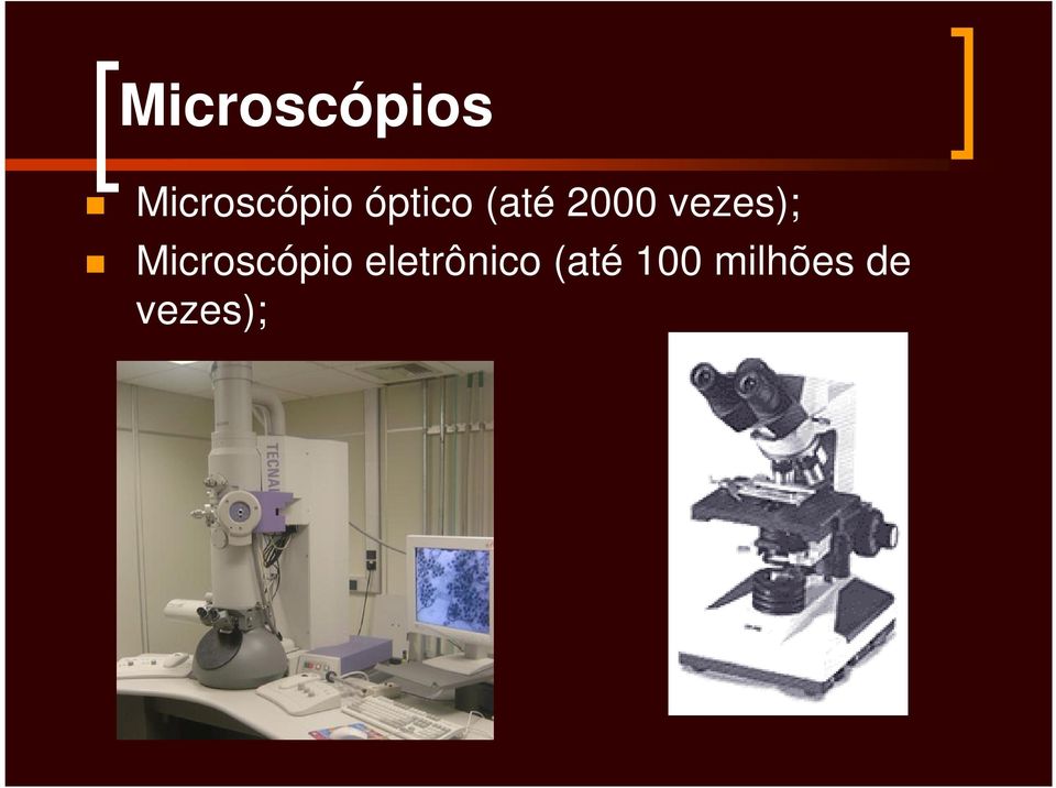 Microscópio eletrônico