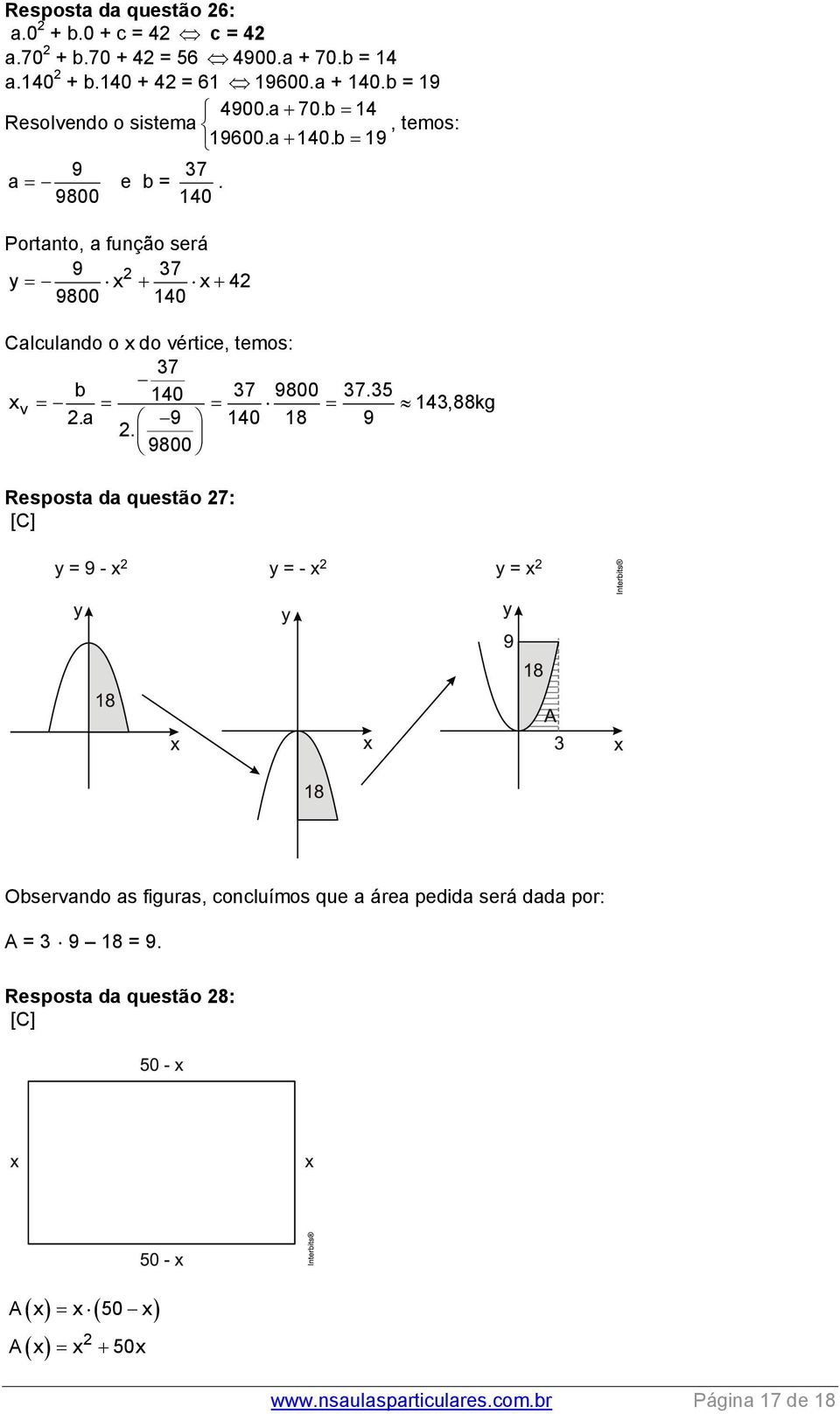 a 70.b 4 9600.a 40.b 9., temos: 37 b 40 37 9800 37.35 xv 43,88kg.a 9 40 8 9.