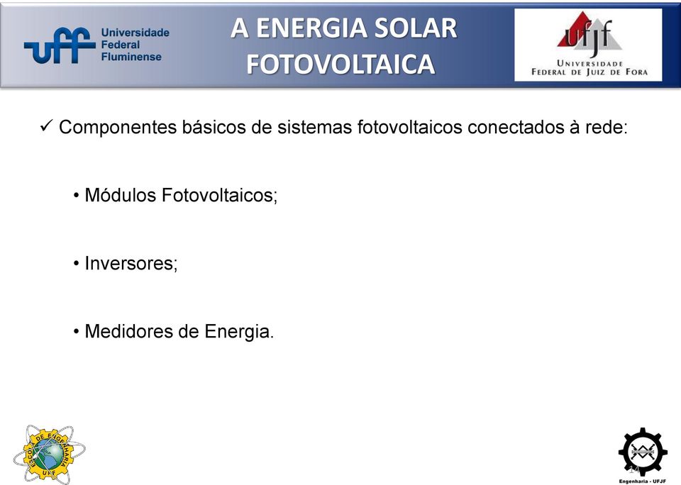 fotovoltaicos conectados à rede: