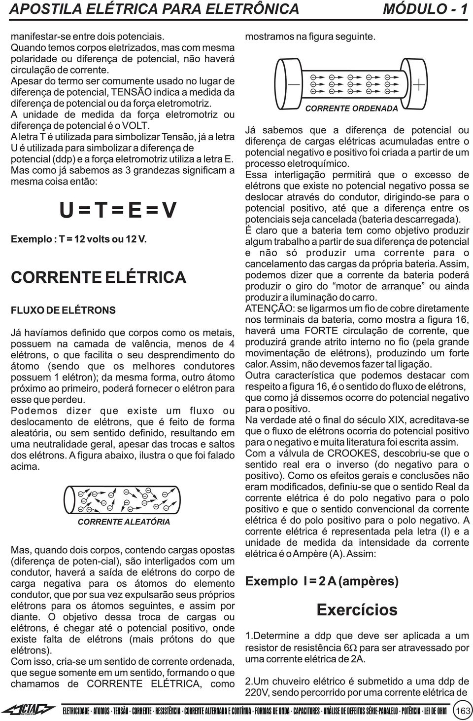 CORRENTE ALTERNADA E CONTÍNUA - FORMAS DE ONDA - CAPACITORES