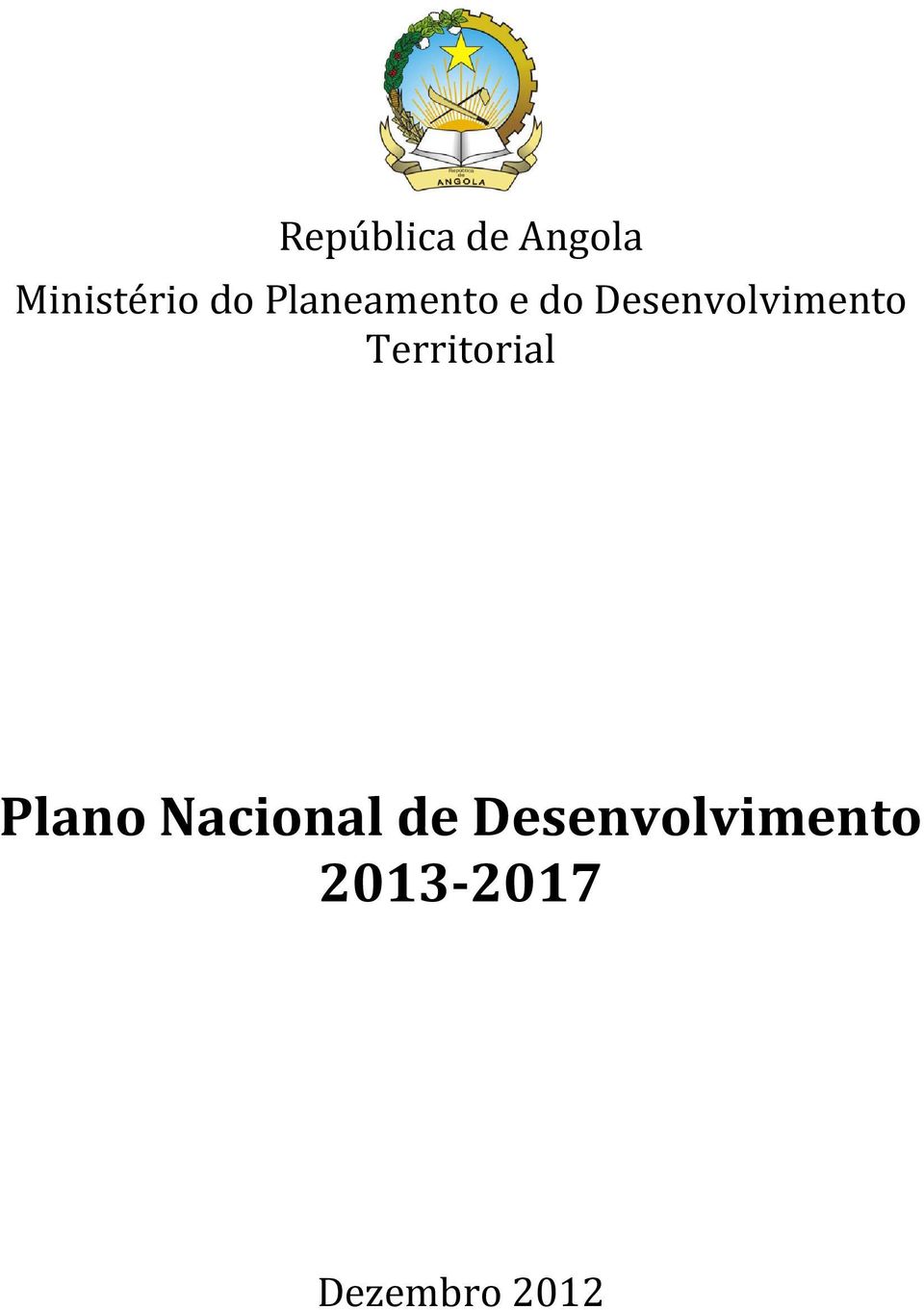 Territorial Plano Nacional de