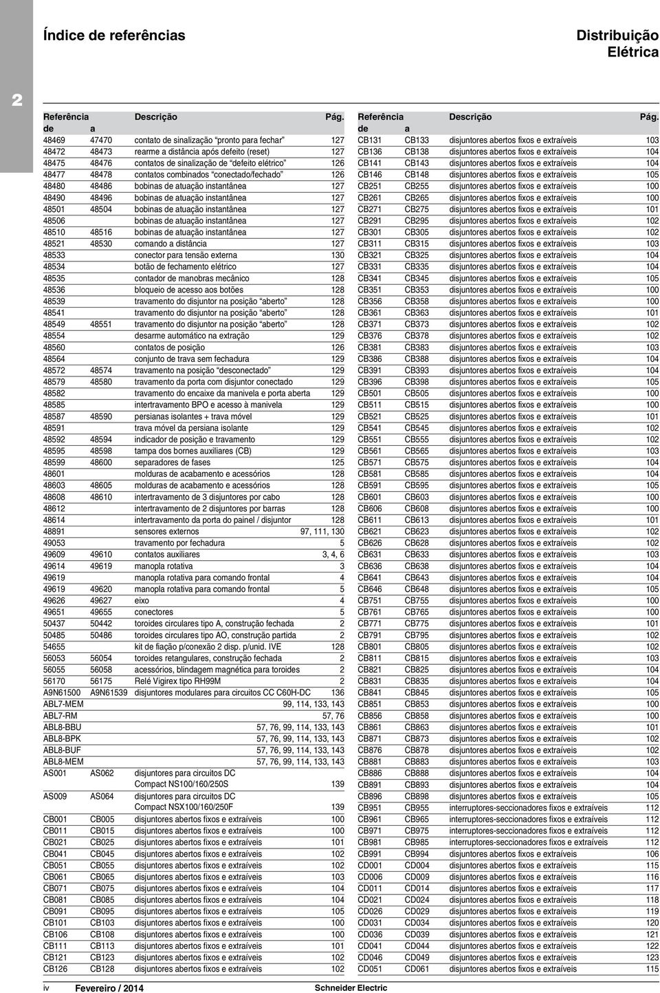 combinados conectado/fechado 16 48480 48486 bobinas de atuação instantânea 17 48490 48496 bobinas de atuação instantânea 17 48501 48504 bobinas de atuação instantânea 17 48506 bobinas de atuação