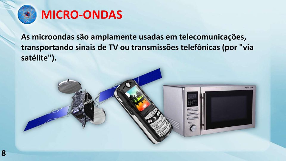 telecomunicações, transportando