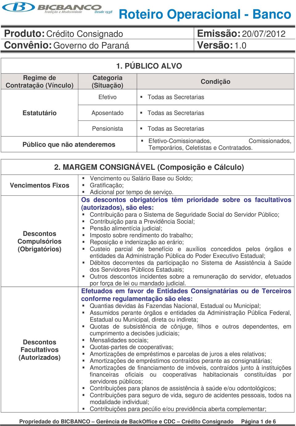 Celetistas e Contratados. Vencimentos Fixos Descontos Compulsórios (Obrigatórios) Descontos Facultativos (Autorizados) 2.