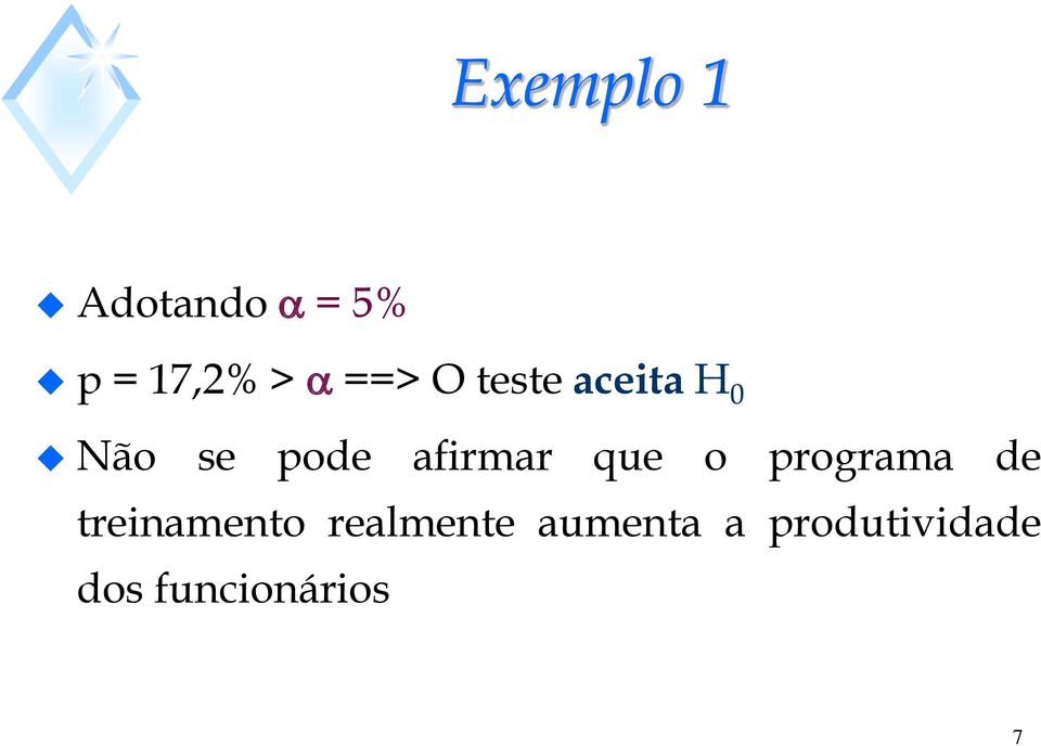 que o programa de treinamento realmente