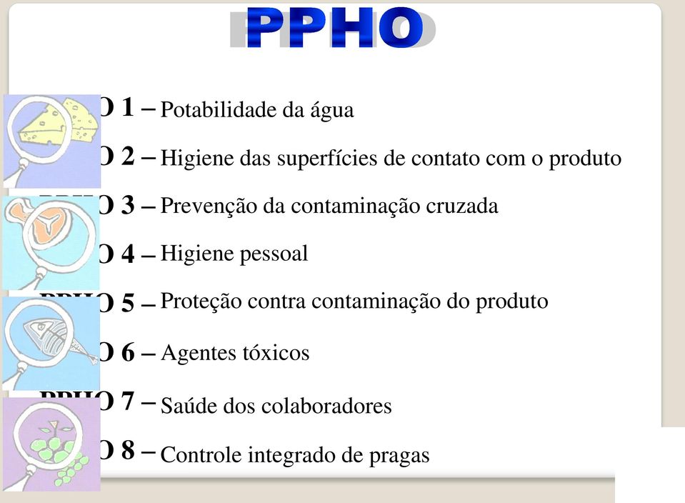 cruzada Higiene pessoal Proteção contra contaminação do produto