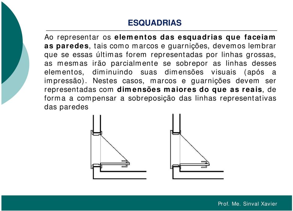 desses elementos, diminuindo suas dimensões visuais (após a impressão).