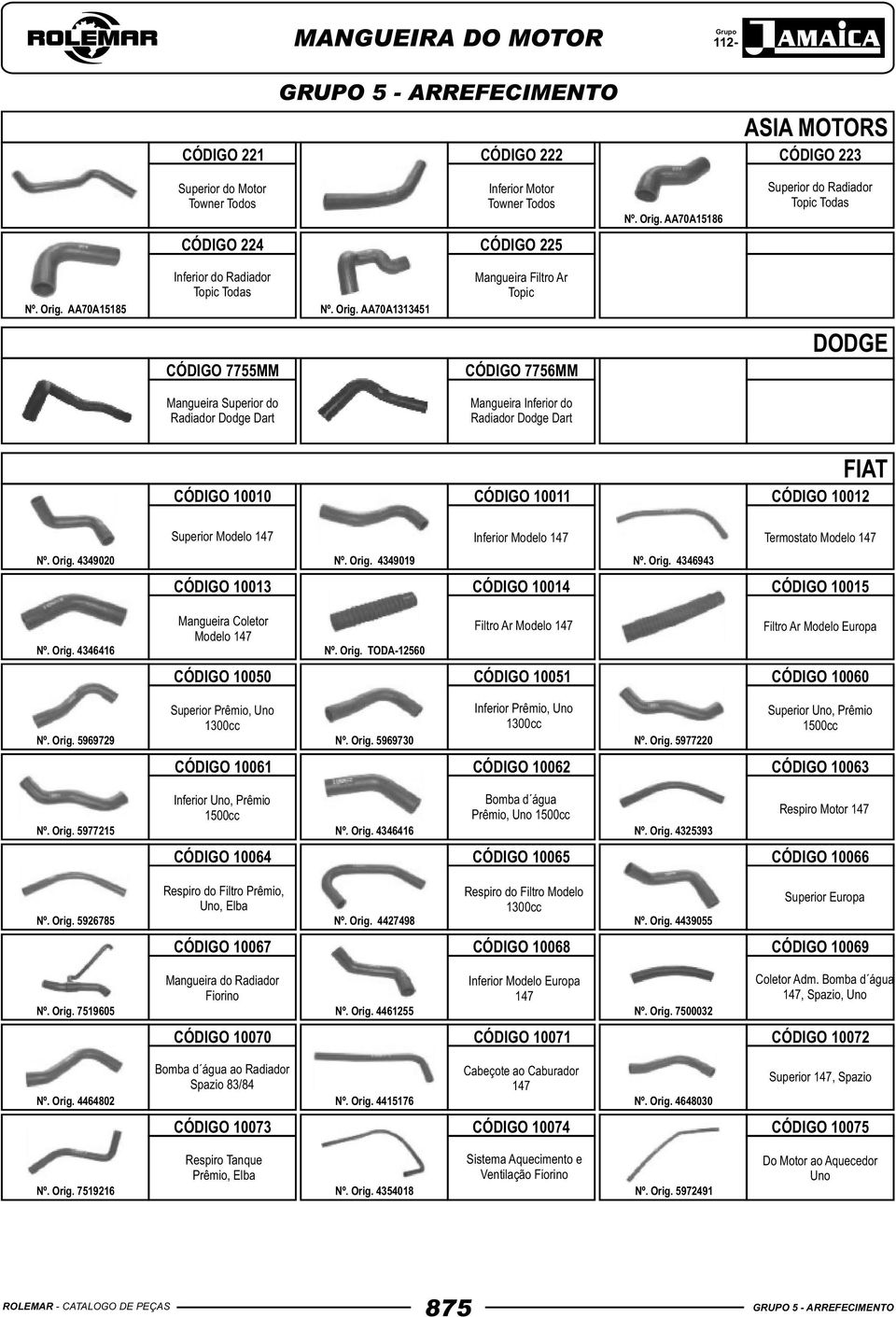 AA70A15185 Topic Todas Nº. Orig.