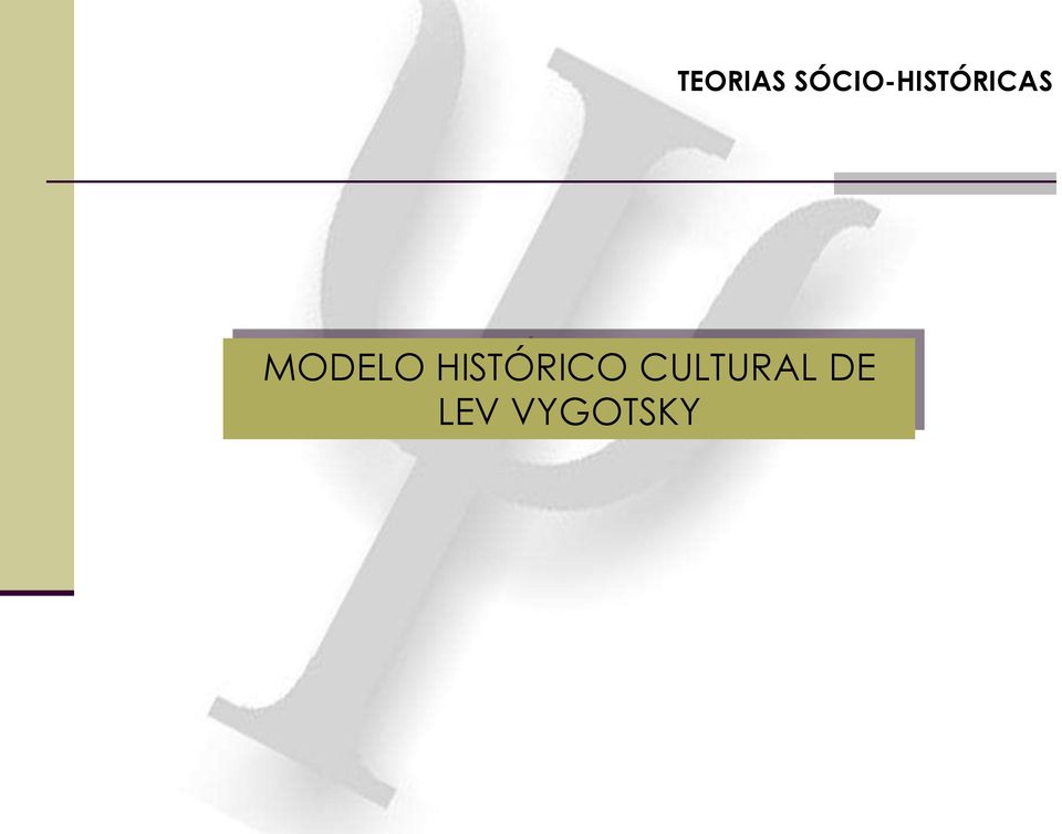 MODELO HISTÓRICO