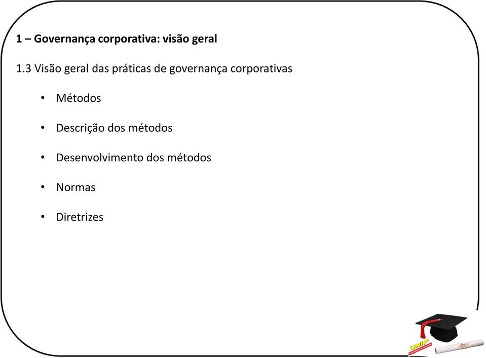 corporativas Métodos Descrição dos métodos