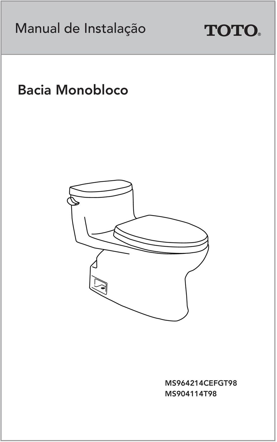 Bacia Monobloco