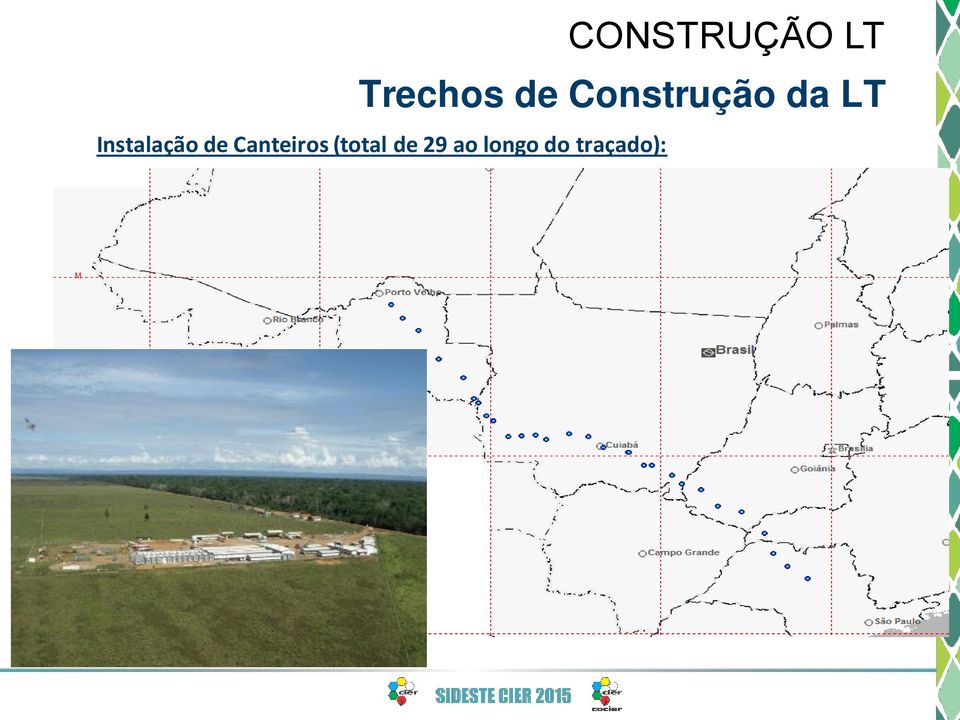 Instalação de Canteiros