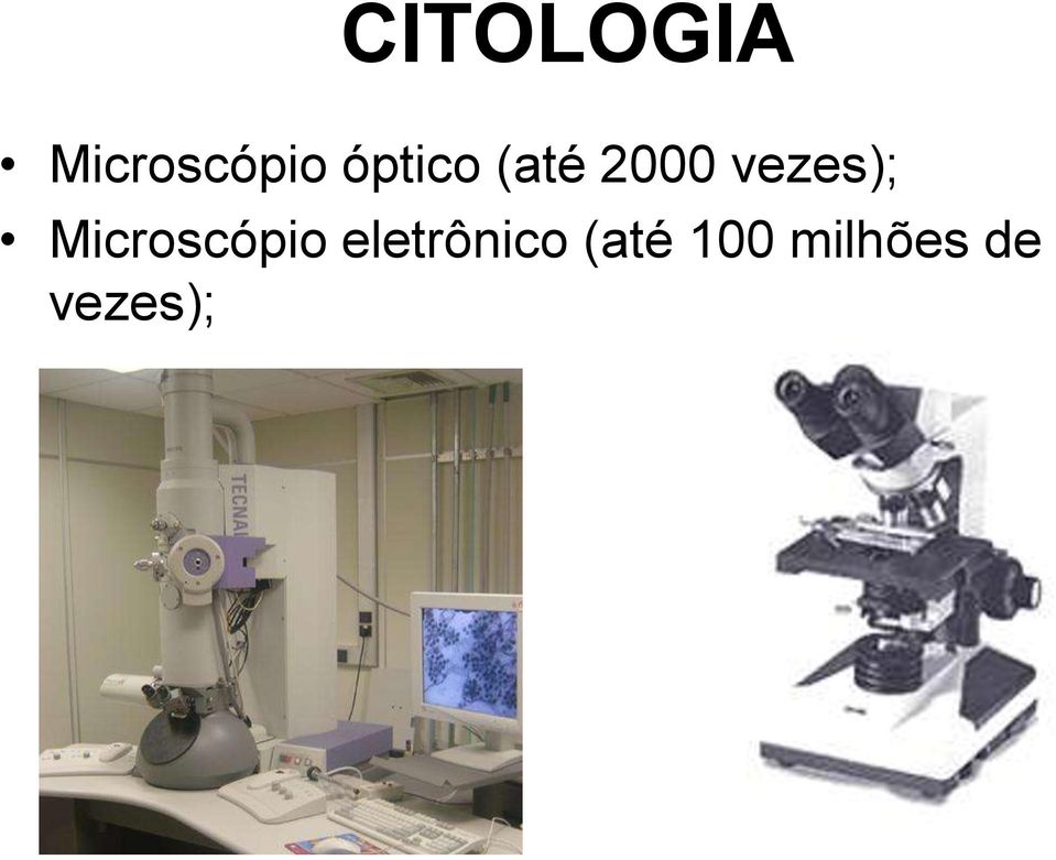 Microscópio eletrônico