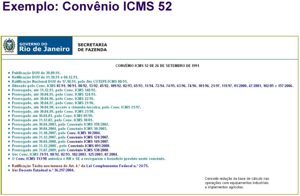 ICMS 52