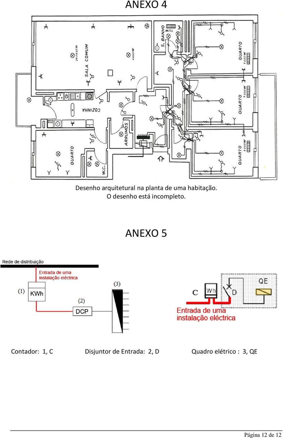 ANEXO 5 Contador: 1, C Disjuntor de