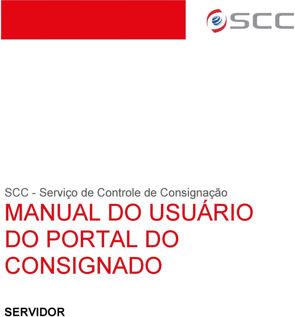 Consignação MANUAL DO