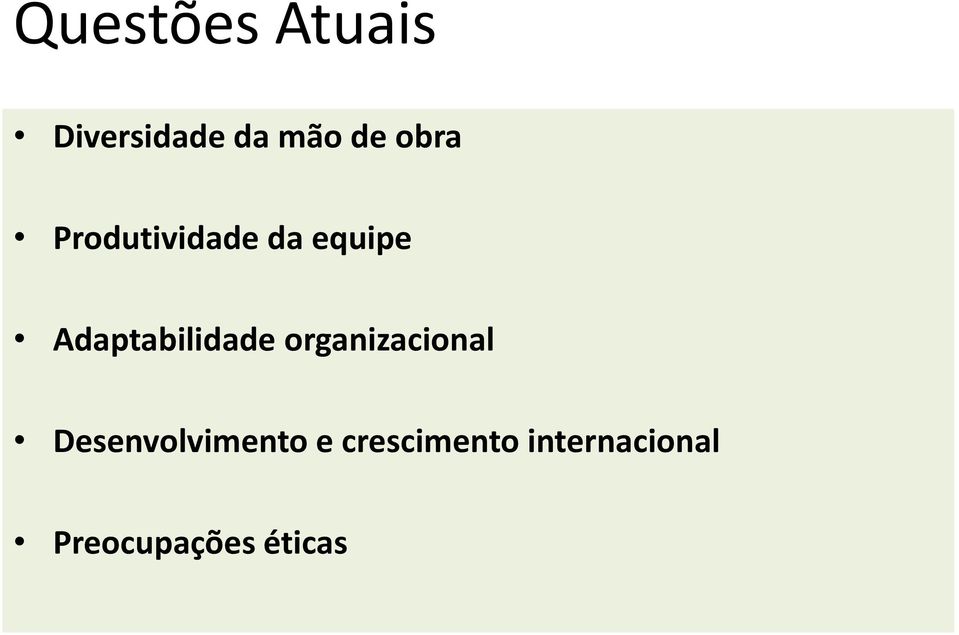 Adaptabilidade organizacional