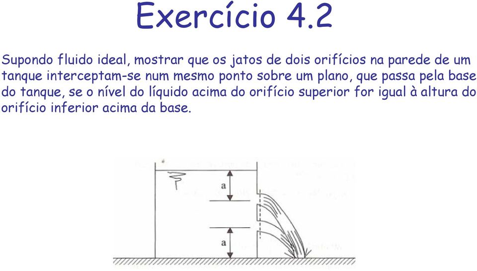 arede de um tanque intercetam-se num mesmo onto sobre um lano, que