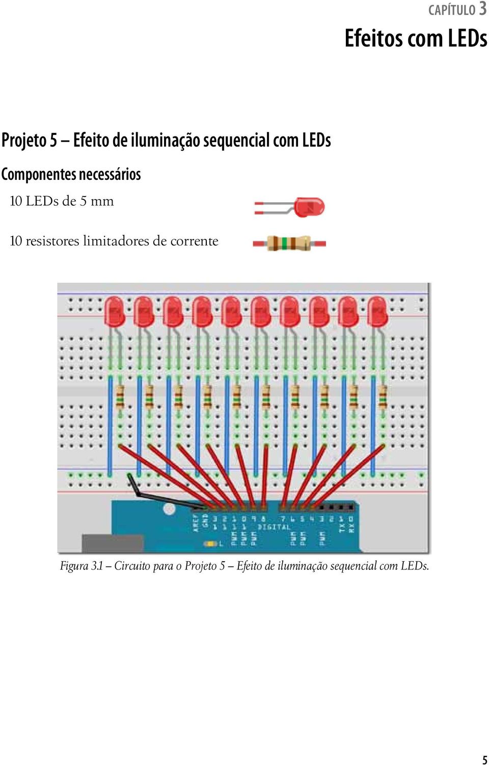 resistores limitadores de corrente Figura 3.