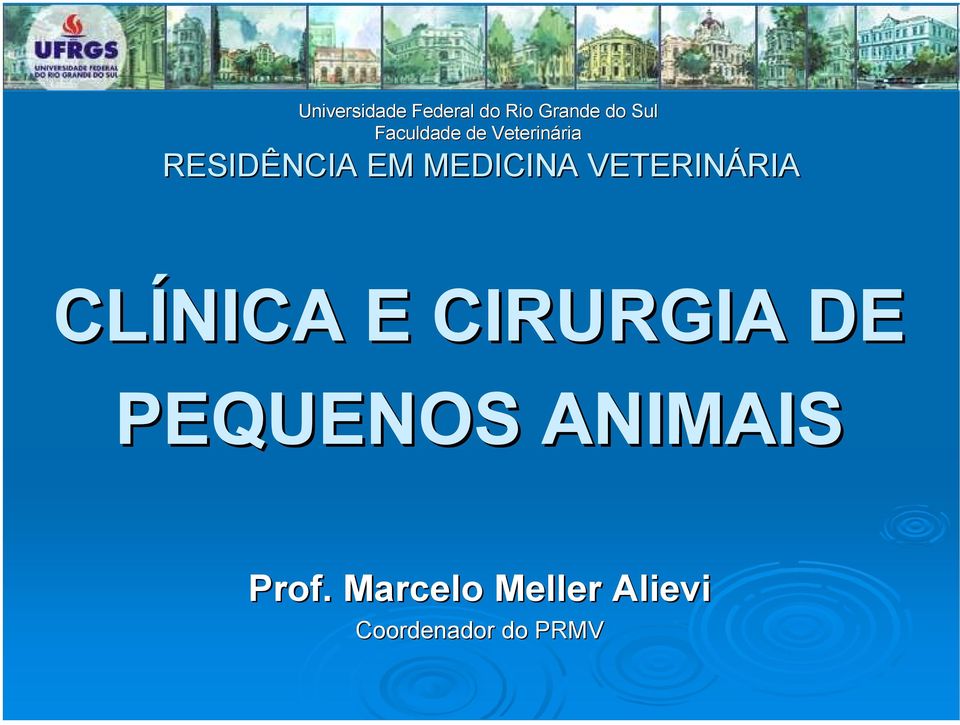 MEDICINA VETERINÁRIA CLÍNICA E CIRURGIA DE