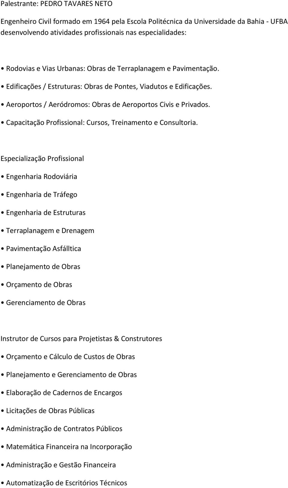 Capacitação Profissional: Cursos, Treinamento e Consultoria.