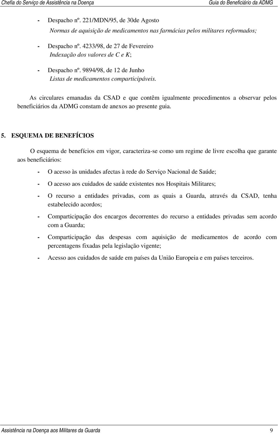 GUIA DO BENEFICIÁRIO DA ADMG - PDF Download grátis