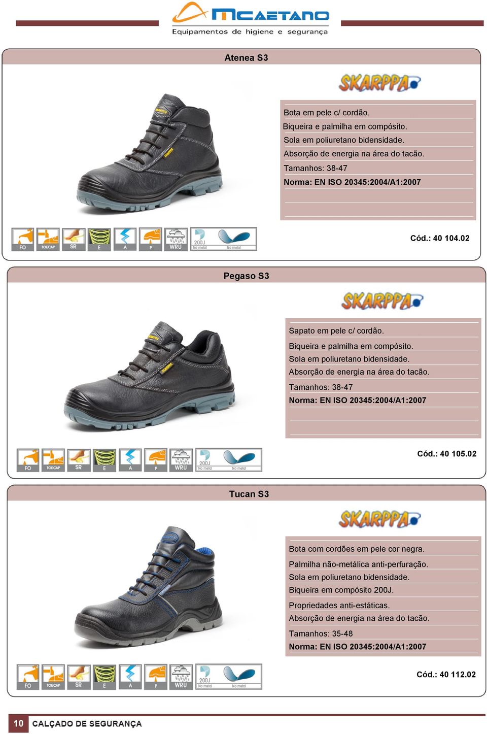Assi Tec Basic N º 09422 Construida para Trabajo Seguridad Zapato Sandalia 
