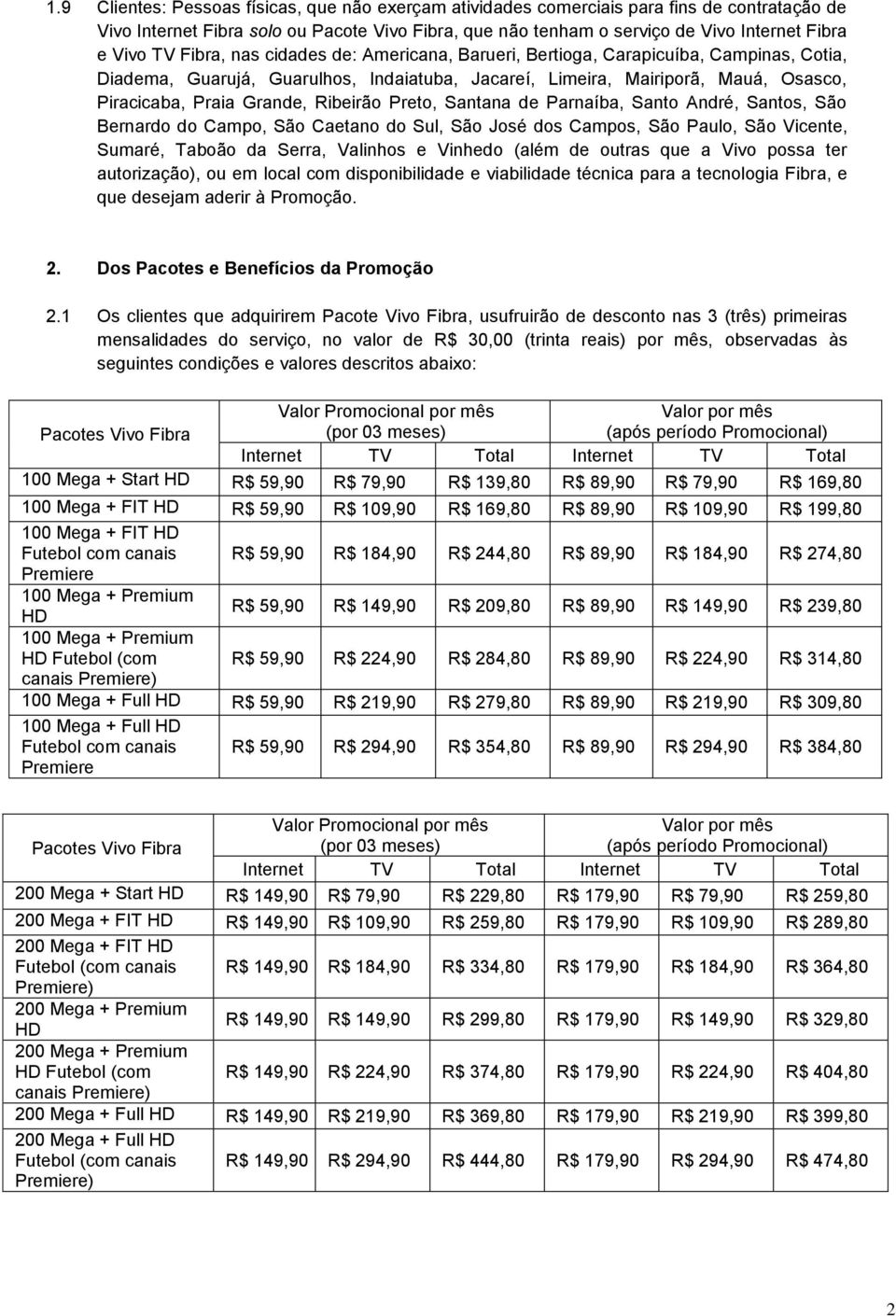 Ribeirão Preto, Santana de Parnaíba, Santo André, Santos, São Bernardo do Campo, São Caetano do Sul, São José dos Campos, São Paulo, São Vicente, Sumaré, Taboão da Serra, Valinhos e Vinhedo (além de