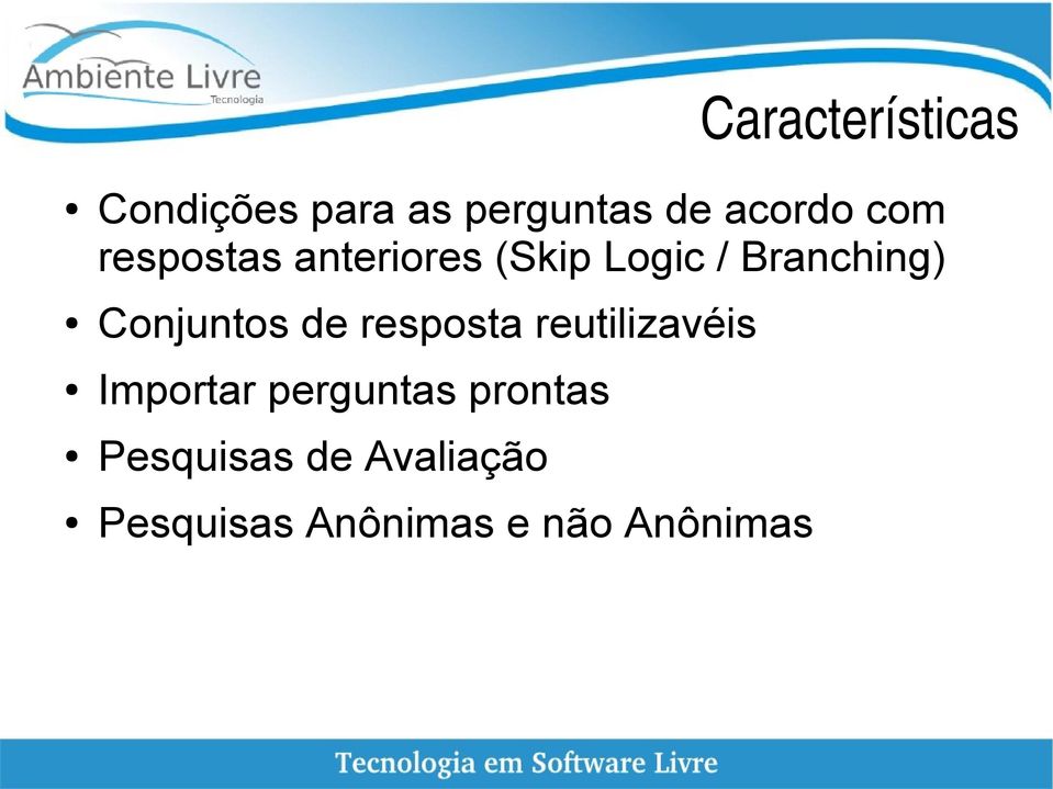 Conjuntos de resposta reutilizavéis Importar perguntas