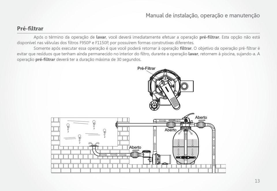 Somente após executar essa operação é que você poderá retornar à operação filtrar.