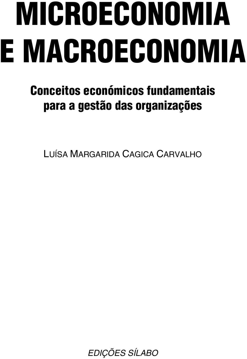 para a gestão das organizações