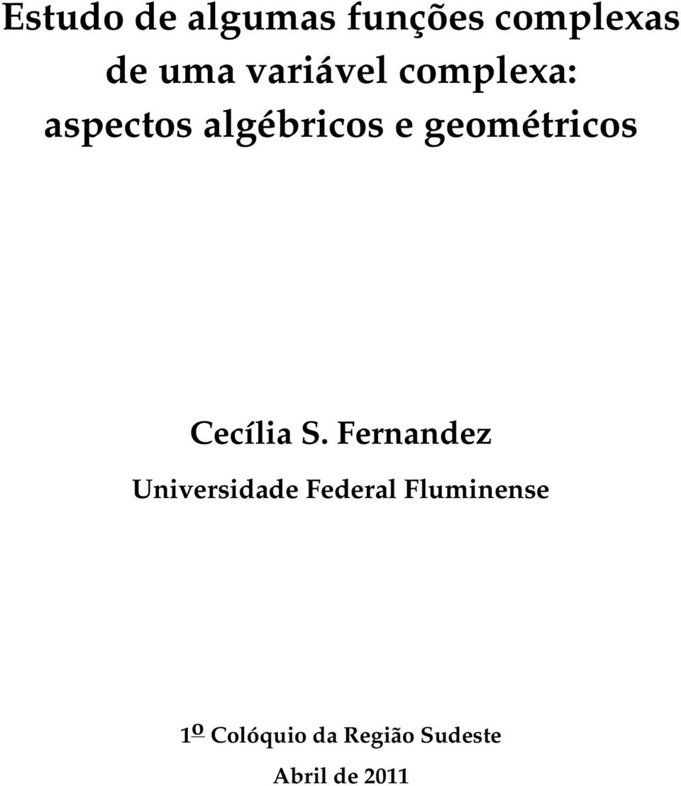 geométricos Cecília S.