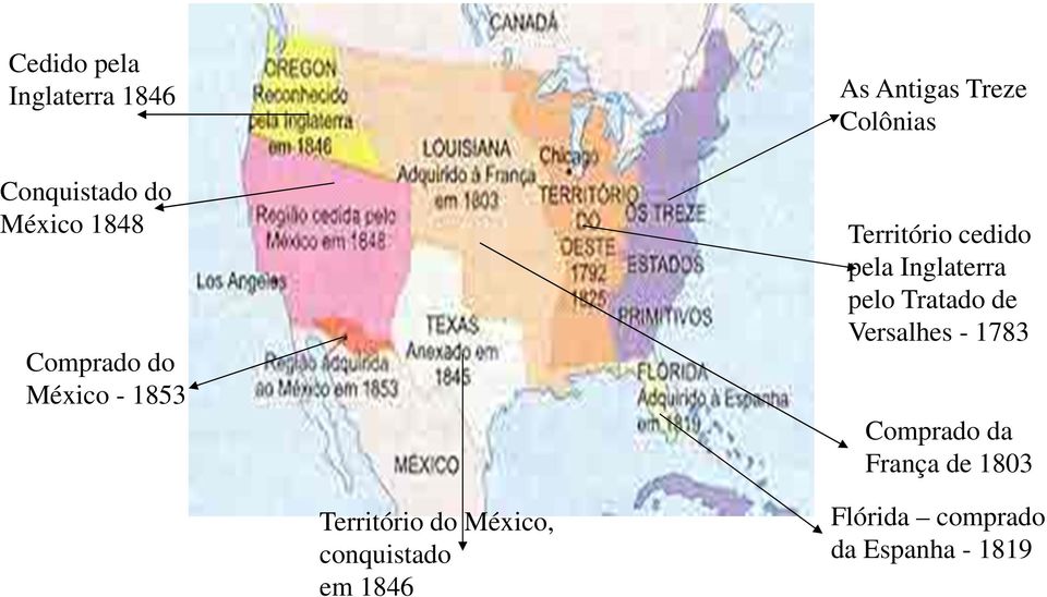 Inglaterra pelo Tratado de Versalhes - 1783 Comprado da França de