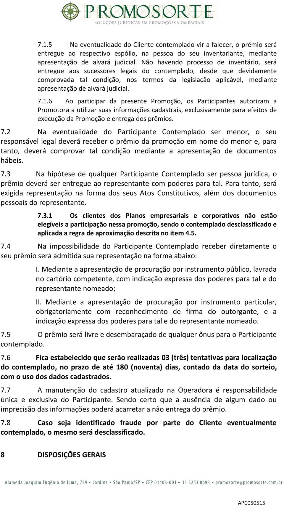 alvará judicial. 7.1.