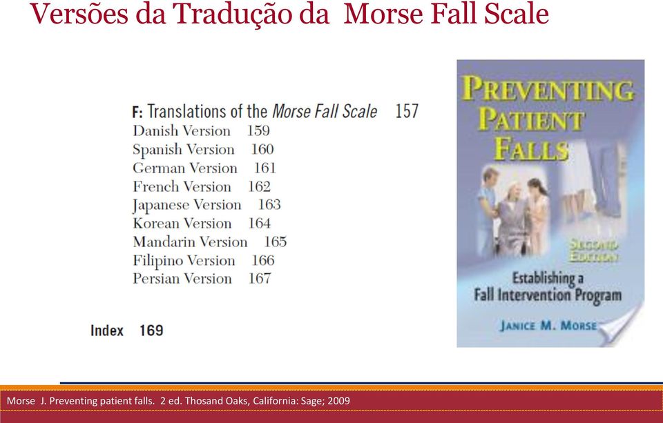 Preventing patient falls. 2 ed.