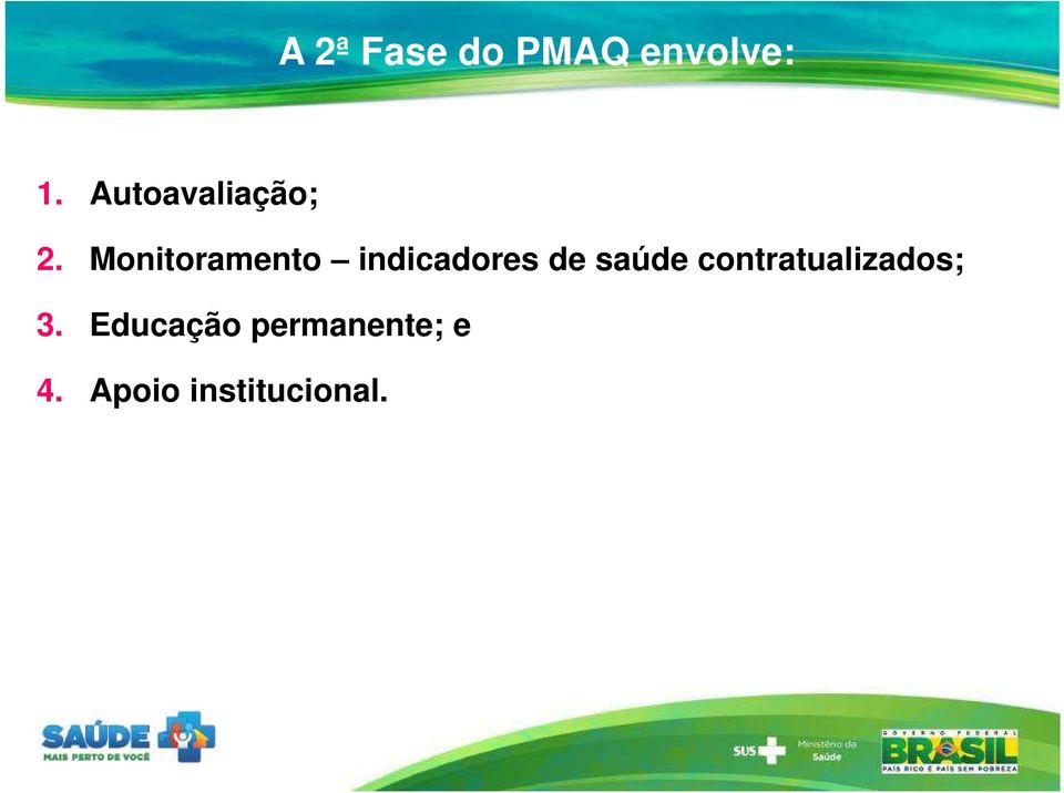 Monitoramento indicadores de saúde