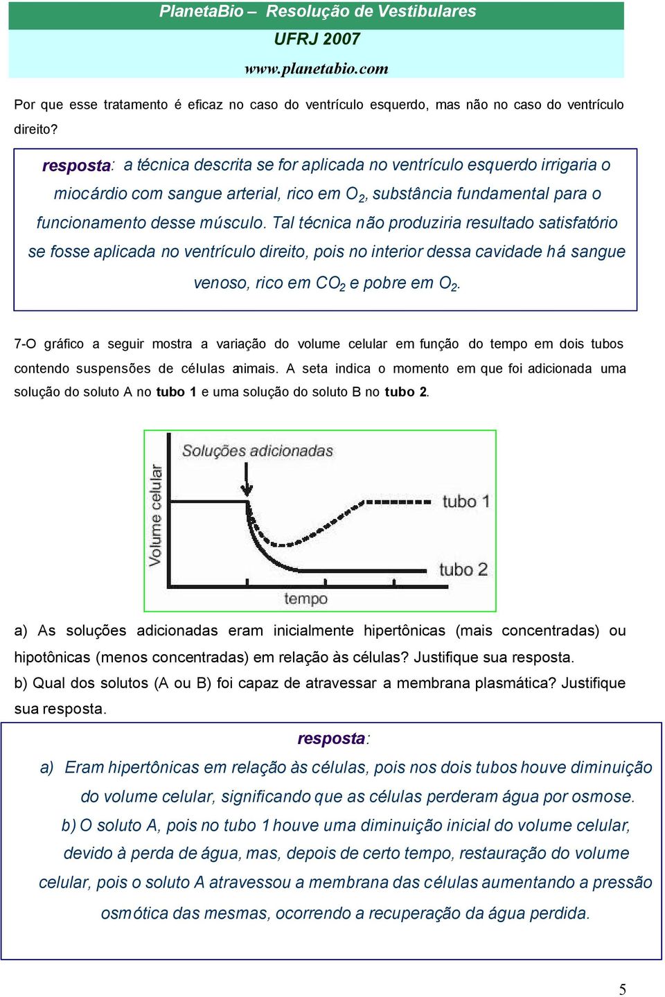 Tal técnica não produziria resultado satisfatório se fosse aplicada no ventrículo direito, pois no interior dessa cavidade há sangue venoso, rico em CO 2 e pobre em O 2.