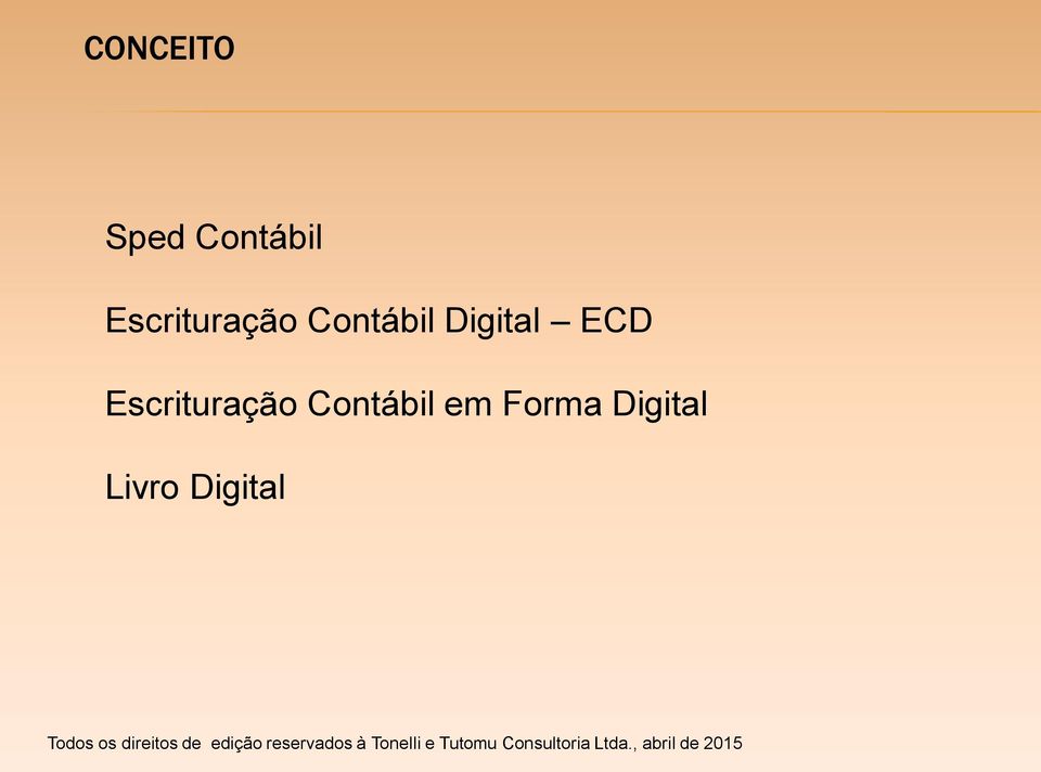 Digital ECD  em Forma